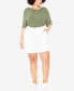 Фото #7 товара Plus Size Cotton Casual Shorts