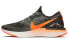 Фото #2 товара Кроссовки Nike Epic React Flyknit 2 черно-бело-оранжевые Кроссовки Nike Epic React CJ7794-381