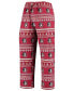 ფოტო #5 პროდუქტის Men's Garnet Florida State Seminoles Ugly Sweater Knit Long Sleeve Top and Pant Set