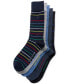 ფოტო #1 პროდუქტის Men's Crew Length Dress Socks, Assorted Patterns, Pack of 5