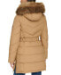 ფოტო #2 პროდუქტის Women's Faux-Fur-Trim Hooded Puffer Coat, Created for Macy's