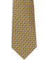Фото #2 товара Canali Yellow Silk Tie Men's Yellow Os