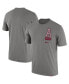 Фото #1 товара Men's Heather Gray Alabama Crimson Tide Campus Letterman T-shirt