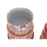 Фото #3 товара Набор штабелируемых органайзеров DKD Home Decor Цветы Лучи Фуксия Белый Персик Картон (37,5 x 37,5 x 18 cm)
