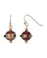 ფოტო #1 პროდუქტის Bead Wire Drop Earrings