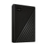 WD My Passport - 2000 GB - 3.2 Gen 1 (3.1 Gen 1) - Black