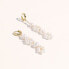 ფოტო #1 პროდუქტის 18K Gold Plated Freshwater Pearls - Veronica Earrings For Women