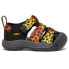 Фото #1 товара Keen Newport H2 Cheetah Sport Toddler Girls Black Casual Sandals 1026590