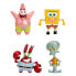 Фото #1 товара JADA Set Of 4 Metal Spongebob 7 cm Figures