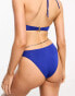 Фото #4 товара Stradivarius classic bikini bottom in blue