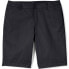 Women's School Uniform Plain Front Blend Chino Shorts