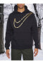 Фото #3 товара Толстовка Nike Sportswear Men's Fleece Pullover Hoodie Erkek Sweatshirt - DR9273-010