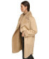 ფოტო #3 პროდუქტის Women's Belted Notched-Collar Faux-Shearling Coat, Created for Macy's