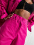 Фото #3 товара JJXX wide leg trouser co-ord in bright pink