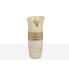 Vase Romimex Champagne Mother of pearl Ceramic 13 x 29 x 12 cm