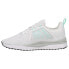 Фото #5 товара Puma Pacer Netcage Lace Up Womens White Sneakers Casual Shoes 368892-06