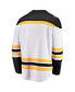 Фото #2 товара Men's White Boston Bruins Breakaway Away Jersey