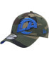 Фото #1 товара Men's Camo Los Angeles Rams Punched Out 39THIRTY Flex Hat