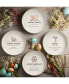 Фото #7 товара Easter Words Canapé Plates, Set of 4