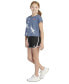 ფოტო #4 პროდუქტის Big Girls Cotton Stars Graphic T-Shirt