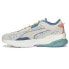 Фото #3 товара Puma Re:Escape Extent Nitro Lace Up Mens Beige, Blue Sneakers Casual Shoes 3894