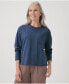 ფოტო #1 პროდუქტის Women's Organic Cotton Softspun Long Sleeve Pocket Tee