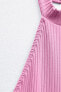 Фото #5 товара Платье в рубчик с горловиной халтер ZARA