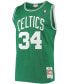 Men's Paul Pierce Kelly Green Boston Celtics Hardwood Classics Swingman Jersey