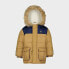 Фото #1 товара OshKosh B'gosh Baby Boys' Colorblock Snow Bib and Jacket Set - Beige 24M
