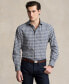 ფოტო #1 პროდუქტის Men's Poplin Plaid Shirt