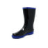 Women Classic Mid-Calf 11" Two-Tone Waterproof Rubber Rain Boots Size 8