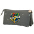 KARACTERMANIA Harry Potter Triple Pocket Pencil Case Hogwarts