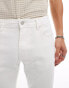 DTT stretch skinny fit jeans in white