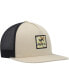 Men's Khaki VA All The Way Print Trucker Snapback Hat