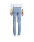 Фото #2 товара Tall Tall Recover Mid Rise Straight Leg Blue Jeans