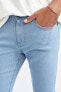 Фото #4 товара Джинсы мужские defacto Carlo Skinny Fit Epstra Dar Normal Bel Jeans