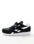 Фото #2 товара Reebok Classics Nylon trainers in black and white