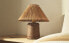 Rattan table lamp