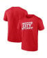 Фото #1 товара Men's Red Detroit Red Wings Local T-shirt