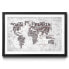 Фото #1 товара Gerahmtes Bild Worldmap No. 22