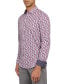 Men's Micro-Floral Performance Stretch Shirt