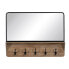 Фото #1 товара Настенное зеркало Чёрный Бежевый Деревянный Стеклянный 90 x 13 x 66 cm