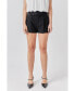 Фото #1 товара Women's Belted Mini Shorts