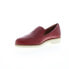 Фото #4 товара Softwalk Windor S2111-601 Womens Red Narrow Leather Loafer Flats Shoes