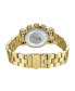 ფოტო #3 პროდუქტის Women's Laurel Diamond (1/10 ct.t.w.) 18k Gold Plated Stainless Steel Watch