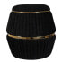 Hocker Doric Typ C Schwarz / Gold - фото #1