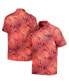 ფოტო #1 პროდუქტის Men's Red Georgia Bulldogs Coast Luminescent Fronds Camp Button-Up Shirt