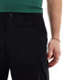 Jack & Jones Bill Barkley wide fit cargo trouser in black