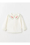 Фото #4 товара Комплект для малышей LCW baby Bebe с длинным рукавом 2-х частей - белая блузка и лосины