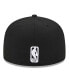 ფოტო #3 პროდუქტის Men's Black Toronto Raptors Evergreen 59FIFTY Fitted Hat